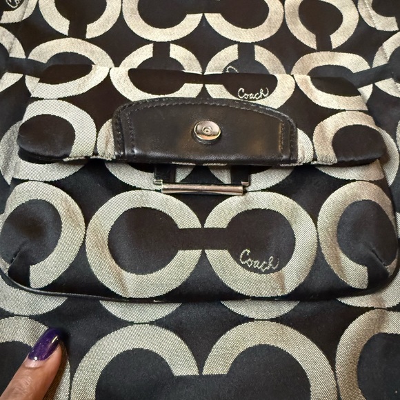 Coach Kristin Op Art Signature hobo - Picture 7 of 16